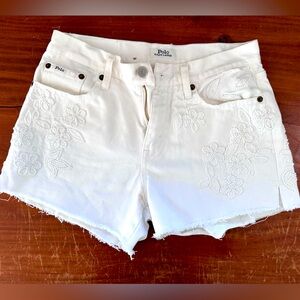 Polo Ralph Lauren Embroidered Cut Off Short - 25